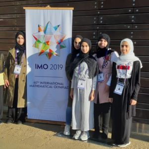 International Mathematics Olympiad 2019: UAE Team